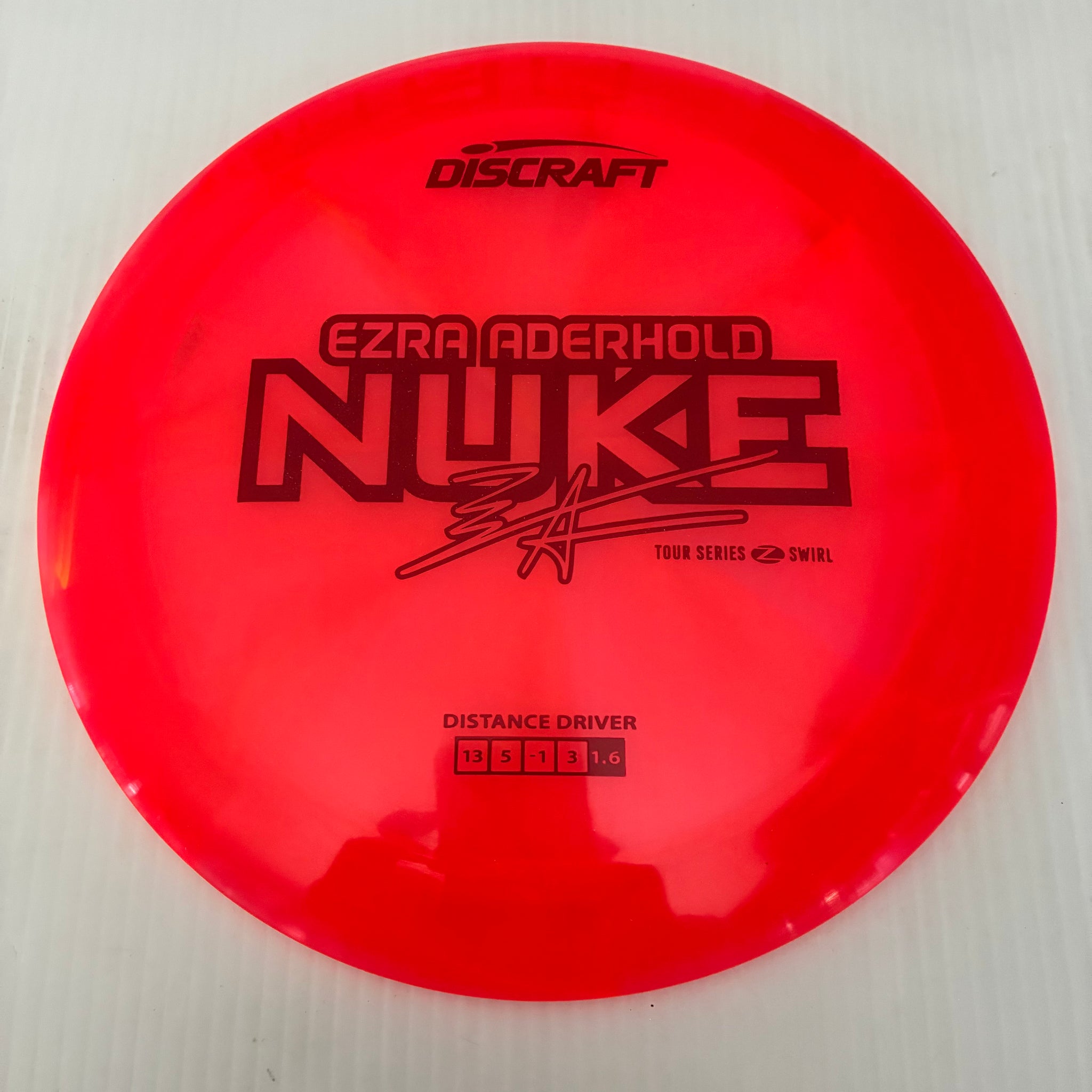 Discraft 2025 Ezra Aderhold Tour Series Z Swirl Blend Nuke 13/5/-1/3
