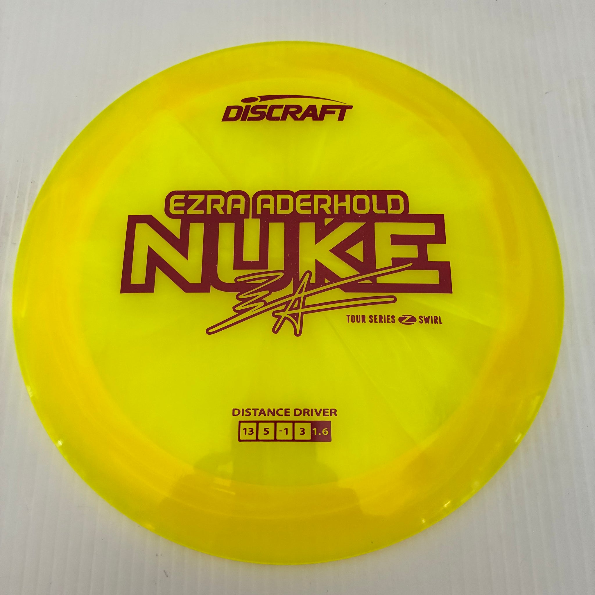 Discraft 2025 Ezra Aderhold Tour Series Z Swirl Blend Nuke 13/5/-1/3