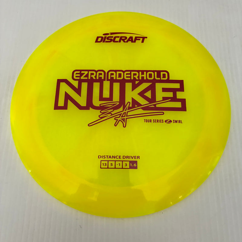 Discraft 2025 Ezra Aderhold Tour Series Z Swirl Blend Nuke 13/5/-1/3