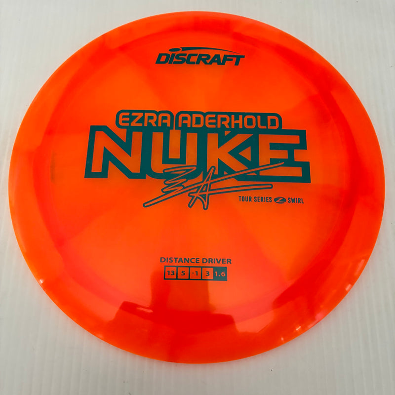 Discraft 2025 Ezra Aderhold Tour Series Z Swirl Blend Nuke 13/5/-1/3