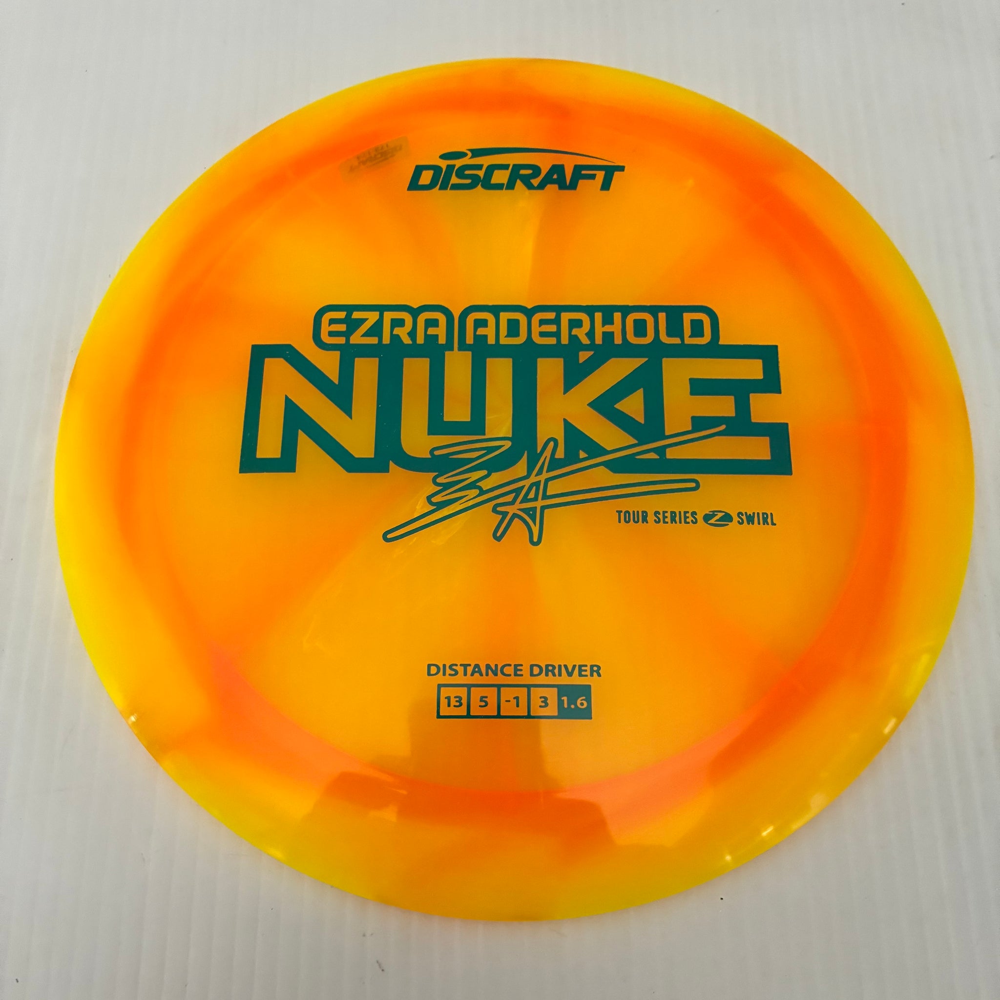 Discraft 2025 Ezra Aderhold Tour Series Z Swirl Blend Nuke 13/5/-1/3