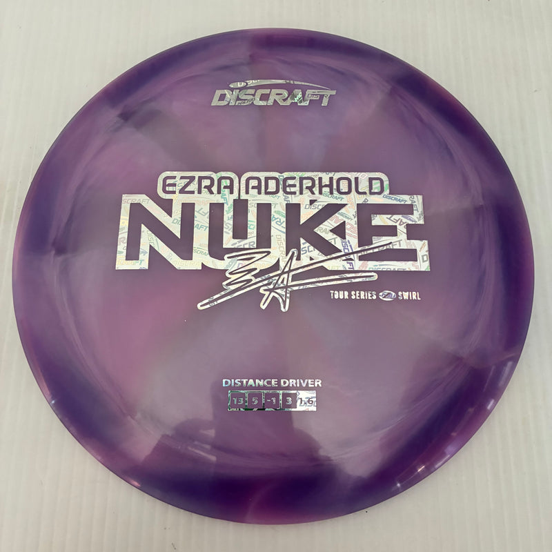 Discraft 2025 Ezra Aderhold Tour Series Z Swirl Blend Nuke 13/5/-1/3