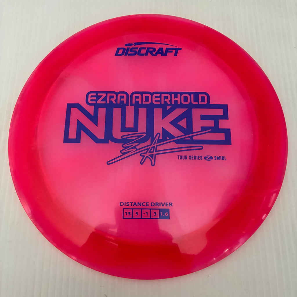 Discraft 2025 Ezra Aderhold Tour Series Z Swirl Blend Nuke 13/5/-1/3
