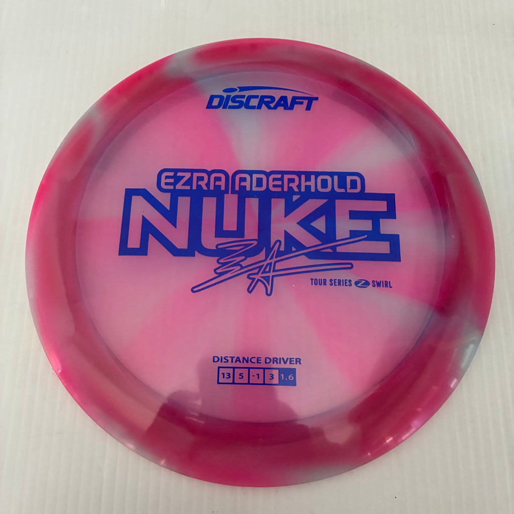 Discraft 2025 Ezra Aderhold Tour Series Z Swirl Blend Nuke 13/5/-1/3