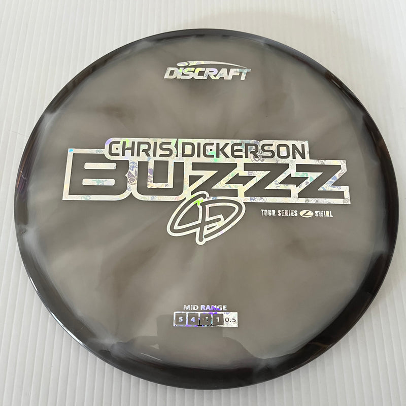 Discraft 2025 Chris Dickerson Tour Series Z Swirl Blend Buzzz 5/4/-1/1