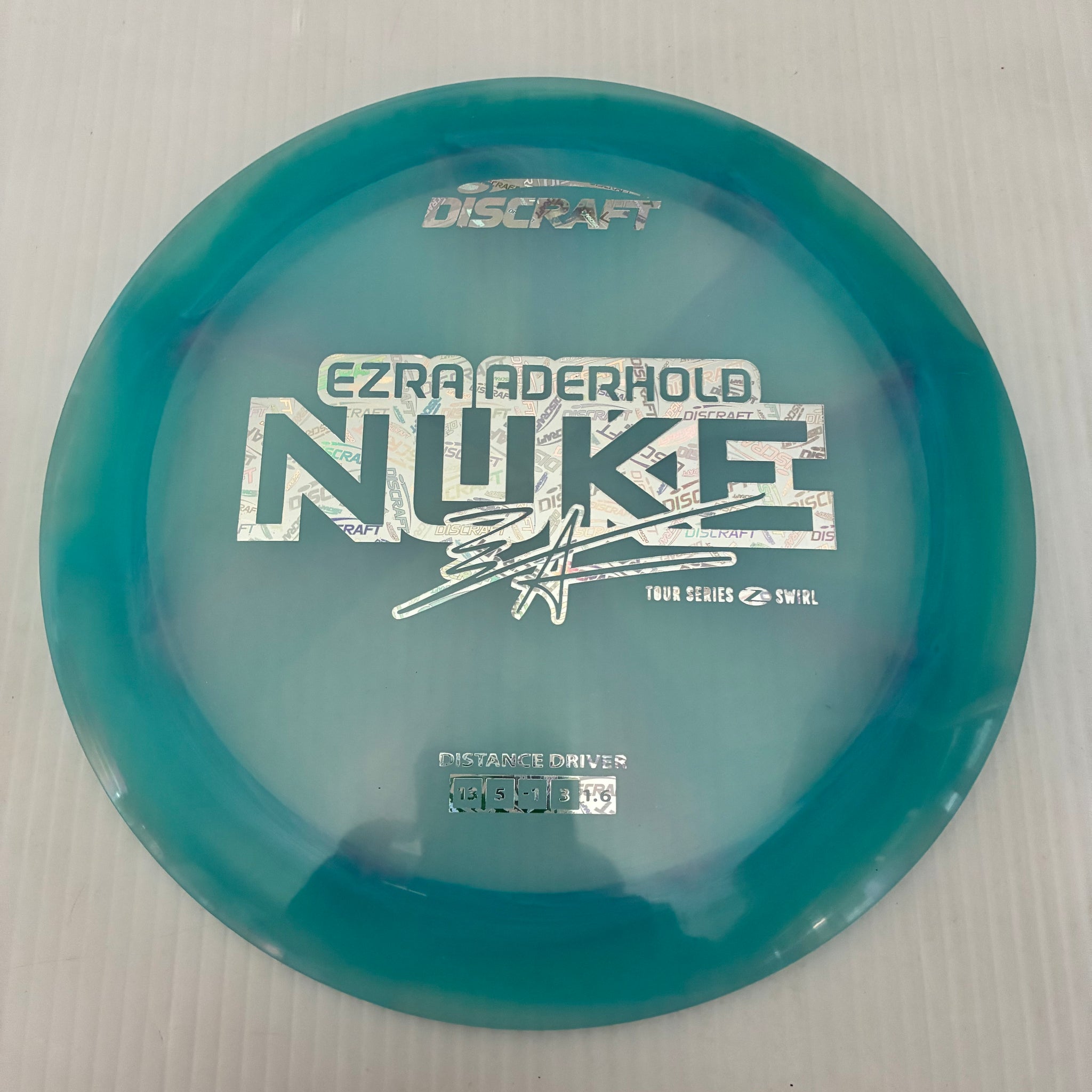 Discraft 2025 Ezra Aderhold Tour Series Z Swirl Blend Nuke 13/5/-1/3