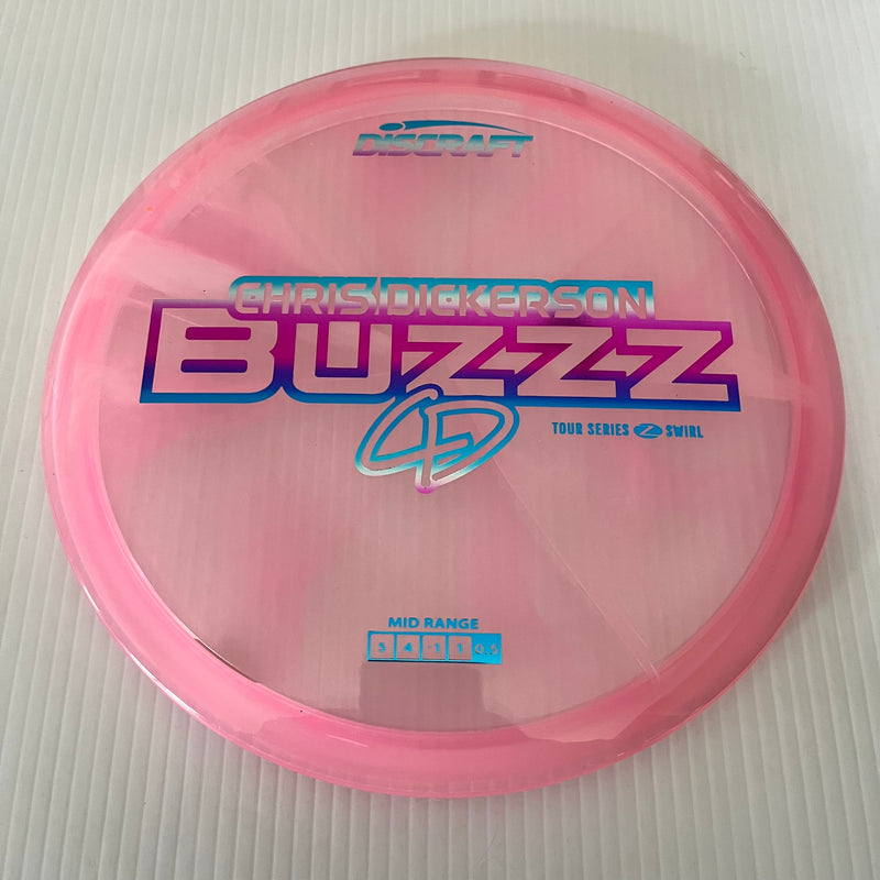 Discraft 2025 Chris Dickerson Tour Series Z Swirl Blend Buzzz 5/4/-1/1