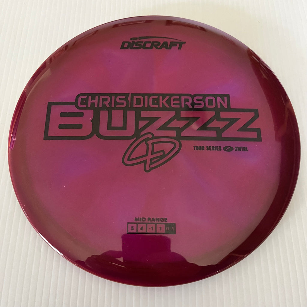 Discraft 2025 Chris Dickerson Tour Series Z Swirl Blend Buzzz 5/4/-1/1