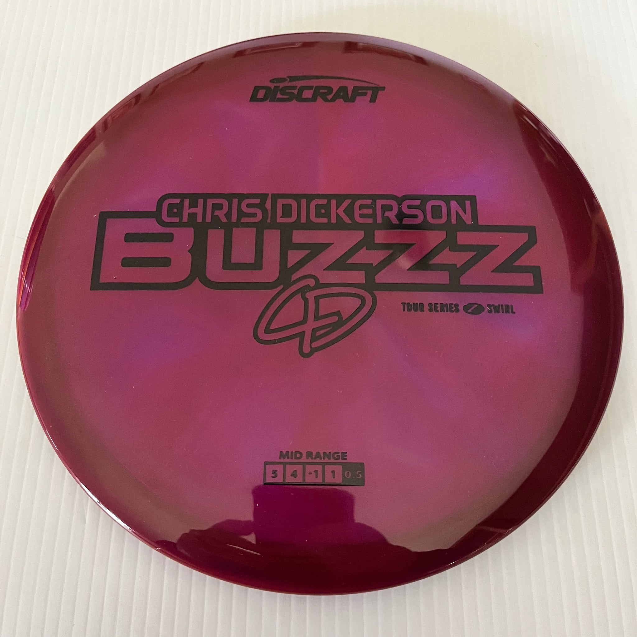 Discraft 2025 Chris Dickerson Tour Series Z Swirl Blend Buzzz 5/4/-1/1