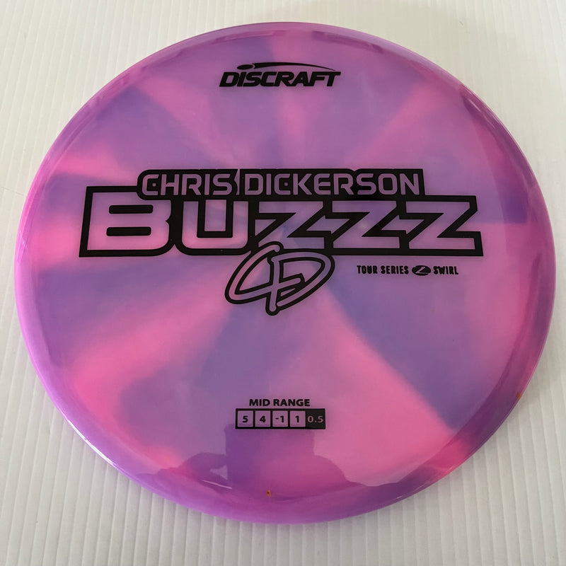 Discraft 2025 Chris Dickerson Tour Series Z Swirl Blend Buzzz 5/4/-1/1