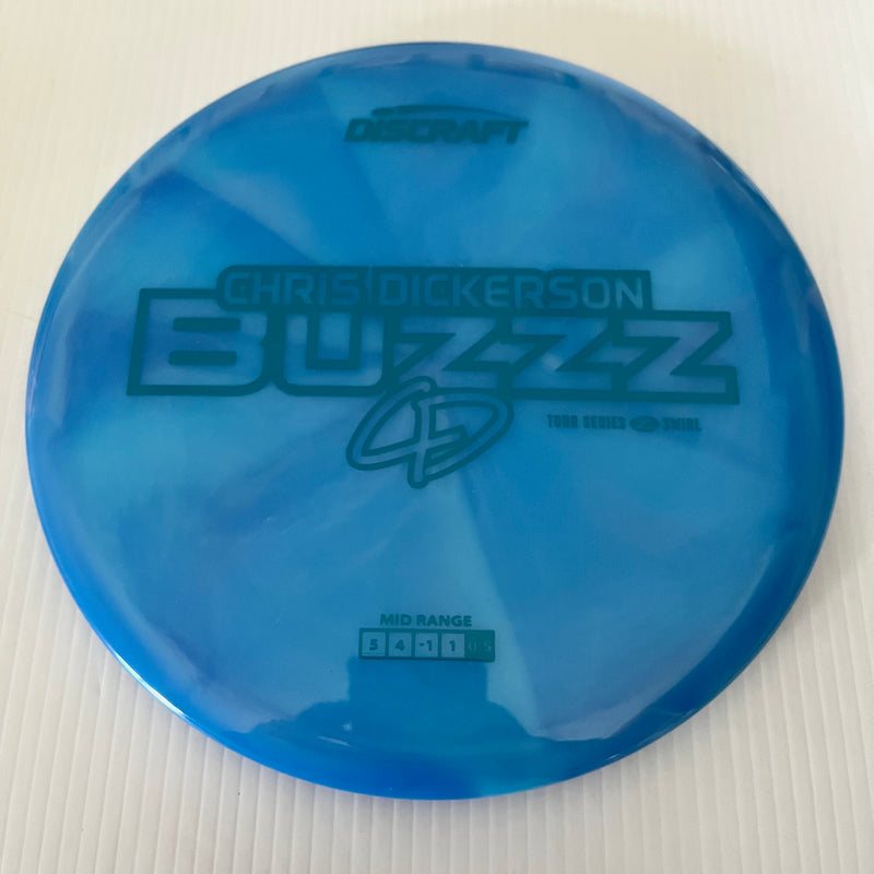 Discraft 2025 Chris Dickerson Tour Series Z Swirl Blend Buzzz 5/4/-1/1