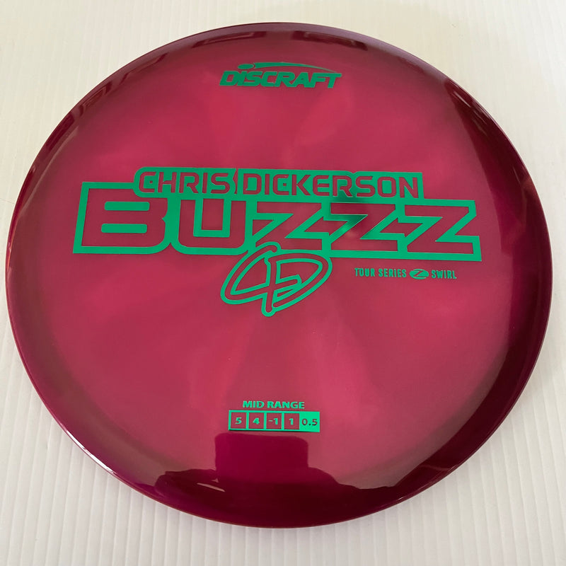 Discraft 2025 Chris Dickerson Tour Series Z Swirl Blend Buzzz 5/4/-1/1