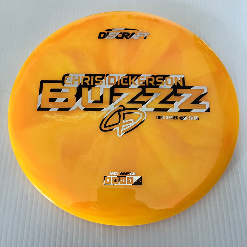 Discraft 2025 Chris Dickerson Tour Series Z Swirl Blend Buzzz 5/4/-1/1