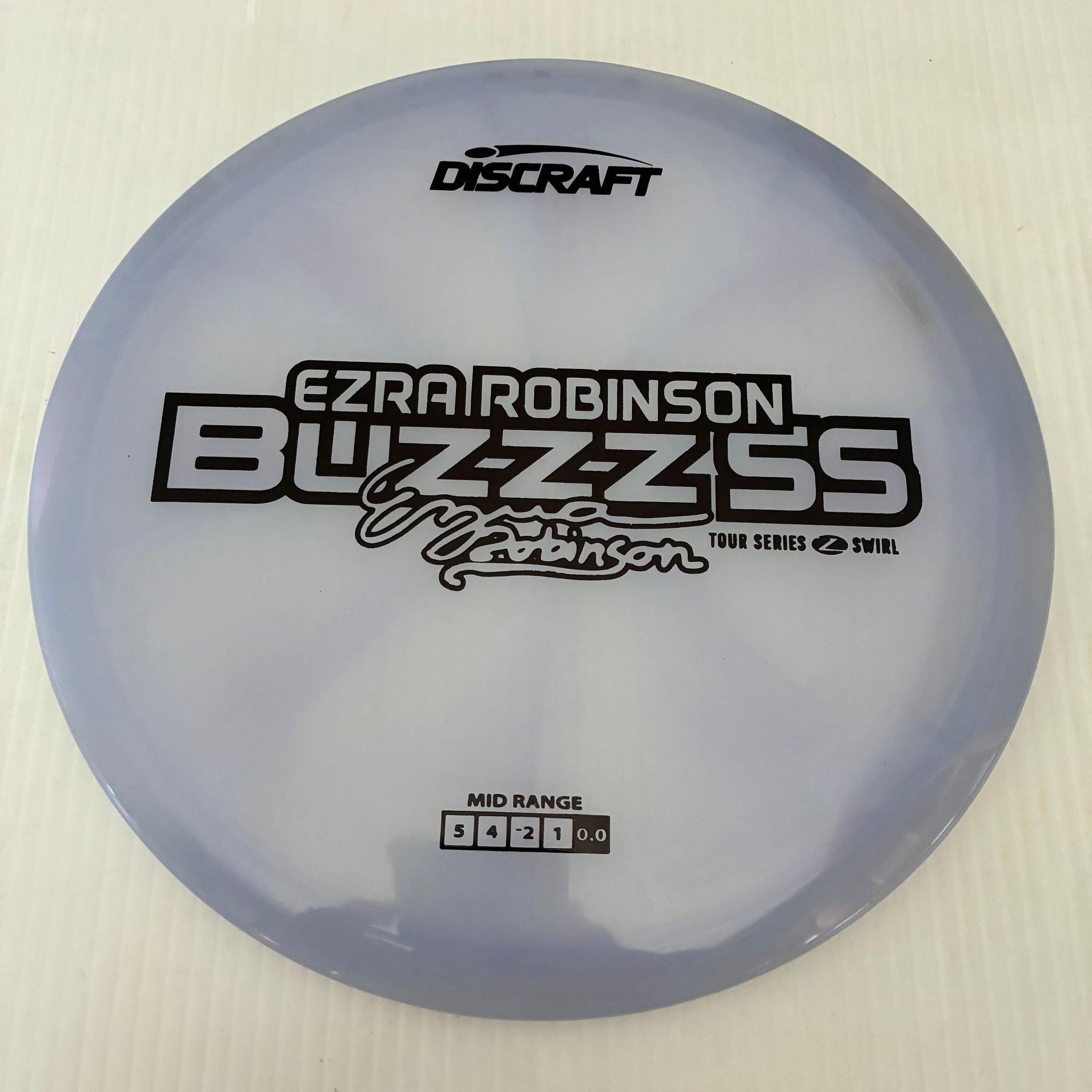 Discraft 2025 Ezra Robinson Tour Series Z Swirl Blend Buzzz SS 5/4/-2/1