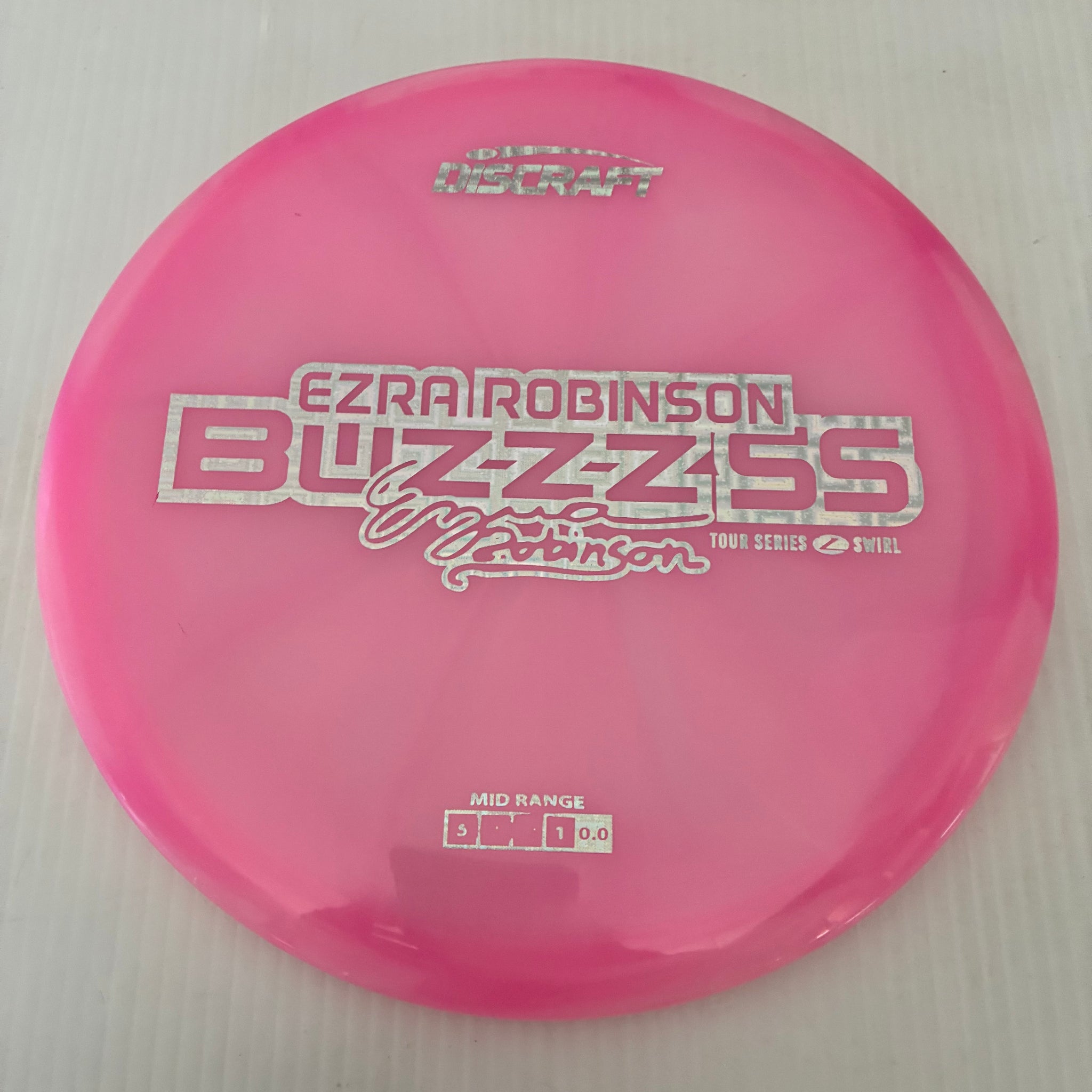 Discraft 2025 Ezra Robinson Tour Series Z Swirl Blend Buzzz SS 5/4/-2/1