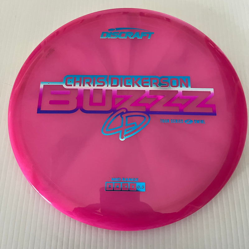 Discraft 2025 Chris Dickerson Tour Series Z Swirl Blend Buzzz 5/4/-1/1
