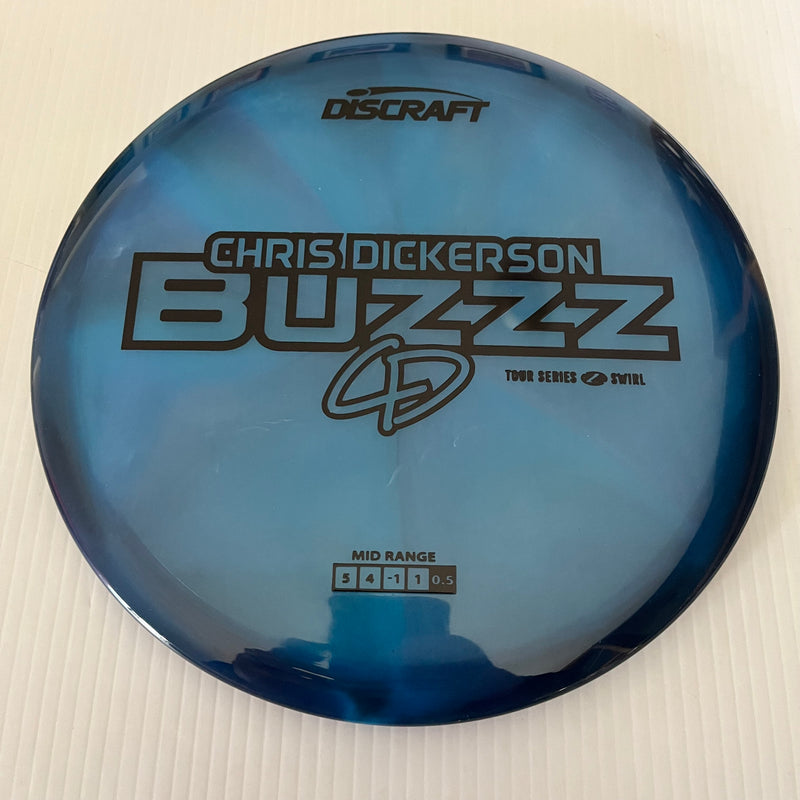 Discraft 2025 Chris Dickerson Tour Series Z Swirl Blend Buzzz 5/4/-1/1