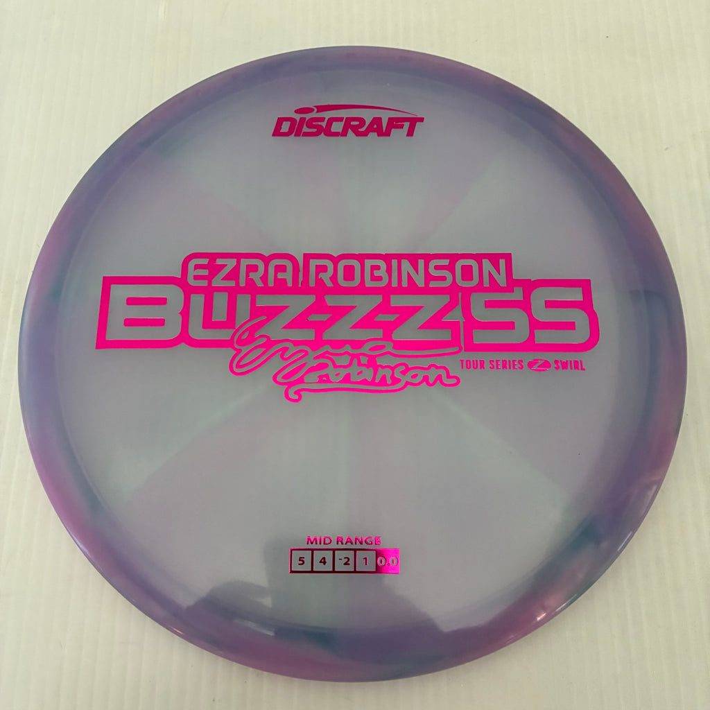 Discraft 2025 Ezra Robinson Tour Series Z Swirl Blend Buzzz SS 5/4/-2/1