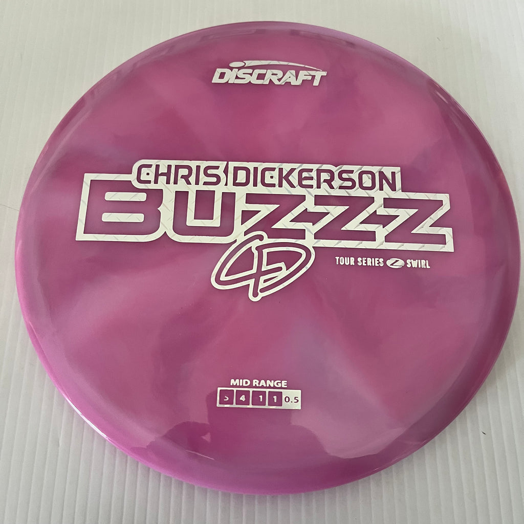 Discraft 2025 Chris Dickerson Tour Series Z Swirl Blend Buzzz 5/4/-1/1