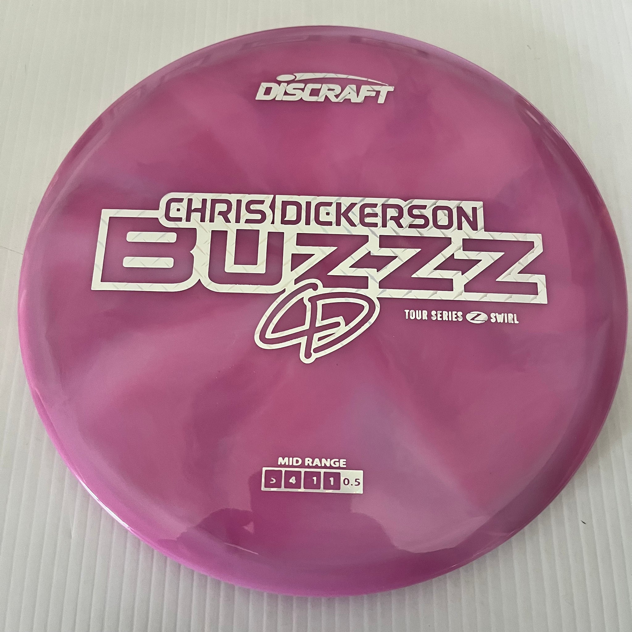 Discraft 2025 Chris Dickerson Tour Series Z Swirl Blend Buzzz 5/4/-1/1