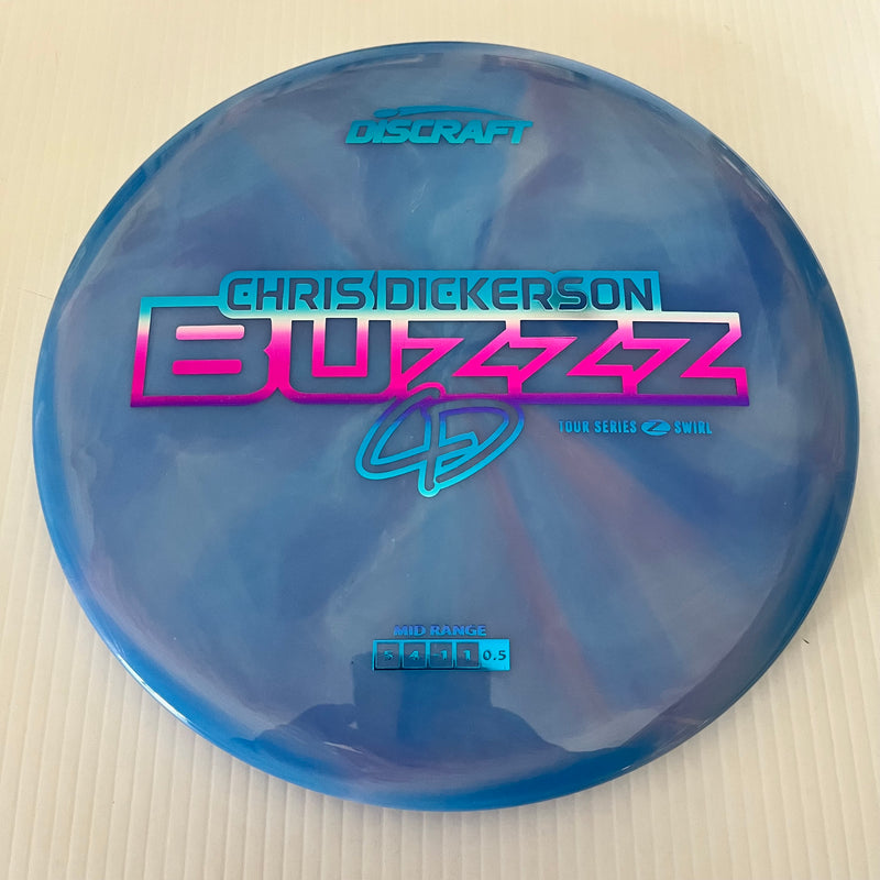 Discraft 2025 Chris Dickerson Tour Series Z Swirl Blend Buzzz 5/4/-1/1