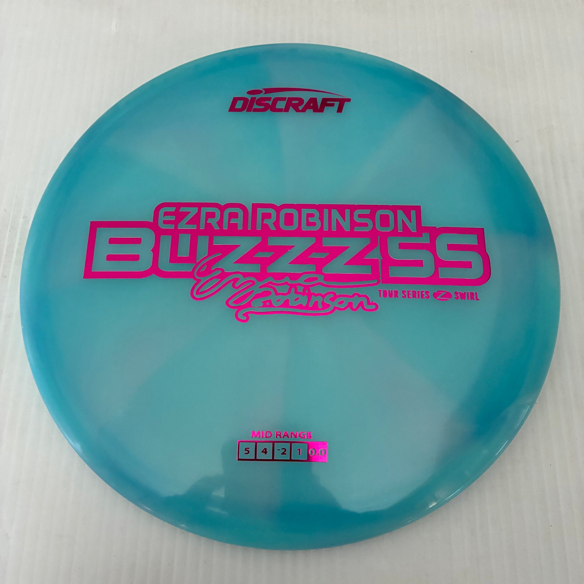 Discraft 2025 Ezra Robinson Tour Series Z Swirl Blend Buzzz