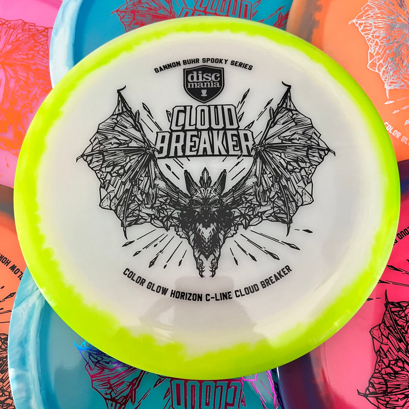 Discmania Gannon Buhr Halloween Spooky Series Color Glow Horizon C-Line Cloud Breaker 12/5/-1/3