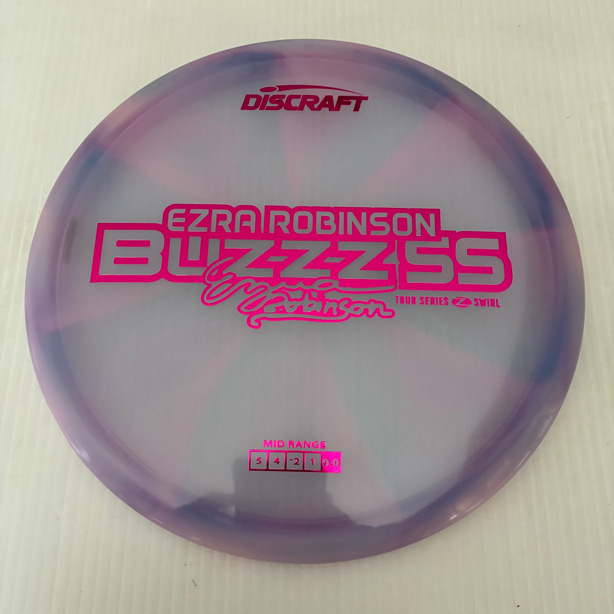 Discraft 2025 Ezra Robinson Tour Series Z Swirl Blend Buzzz SS 5/4/-2/1