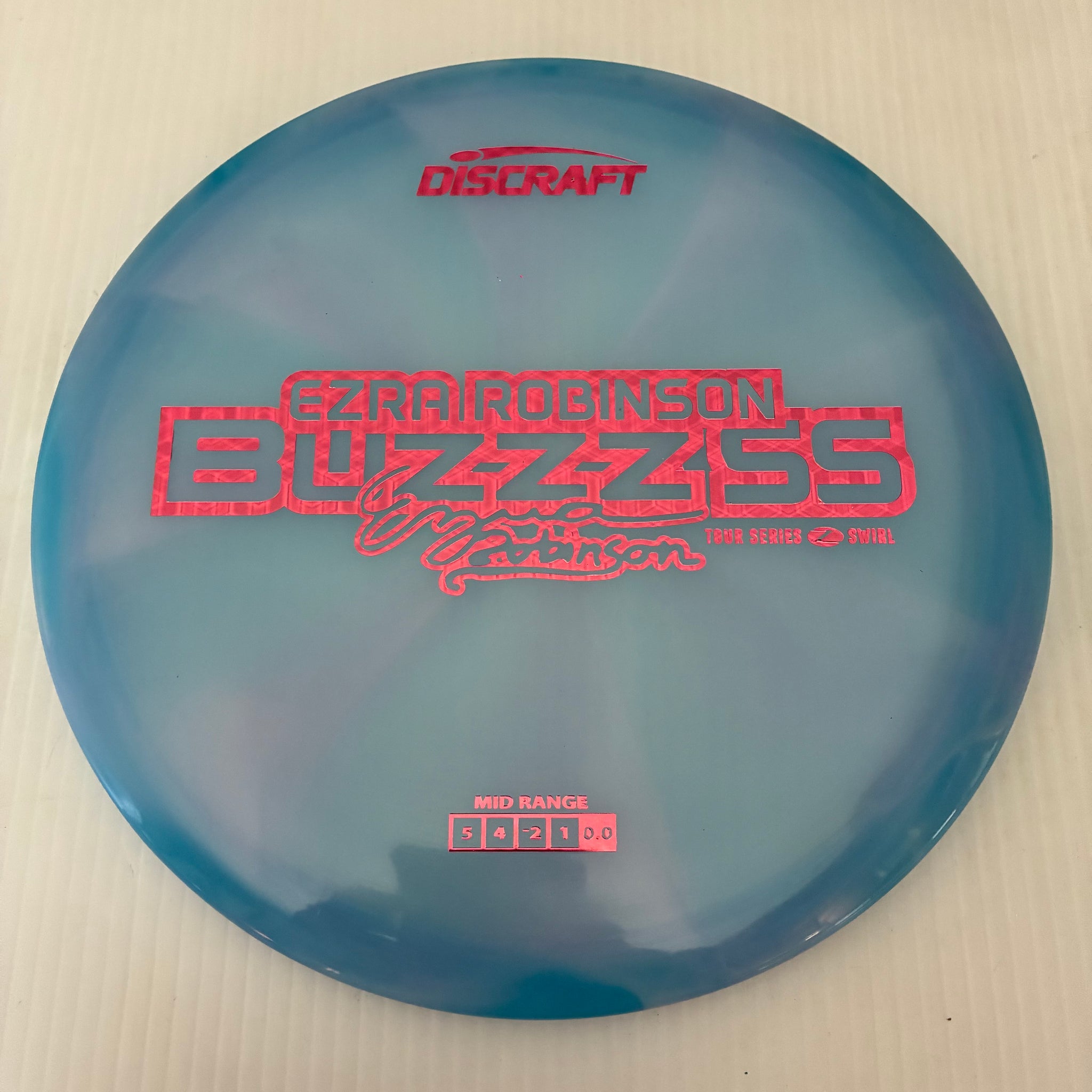Discraft 2025 Ezra Robinson Tour Series Z Swirl Blend Buzzz