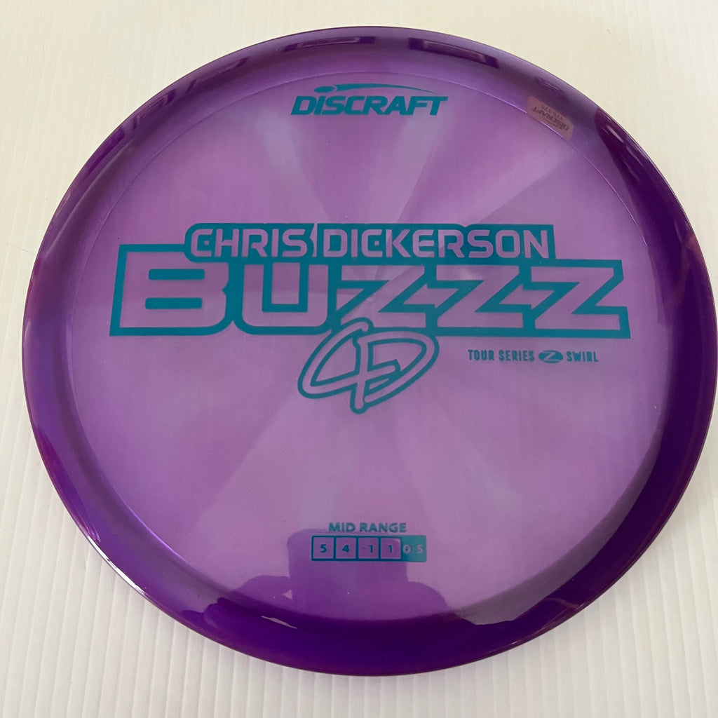 Discraft 2025 Chris Dickerson Tour Series Z Swirl Blend Buzzz 5/4/-1/1