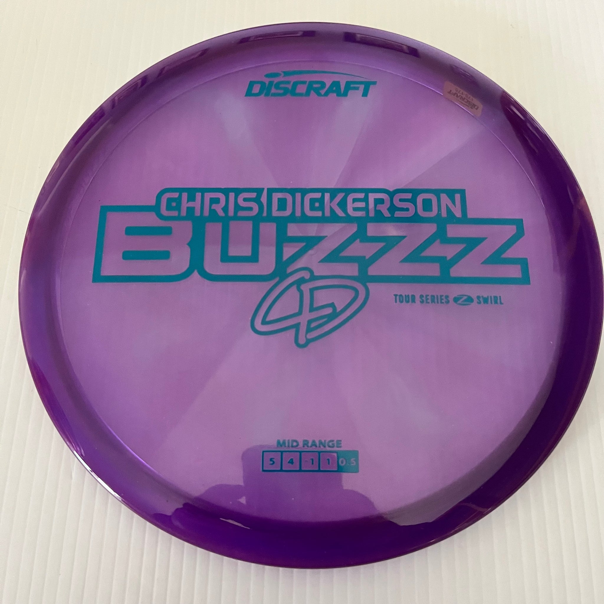 Discraft 2025 Chris Dickerson Tour Series Z Swirl Blend Buzzz 5/4/-1/1
