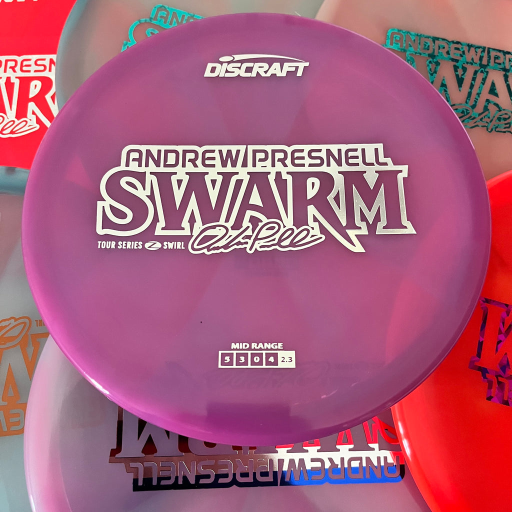 Discraft 2025 Andrew Presnell Tour Series Z Swirl Blend Swarm 5/3/0/4