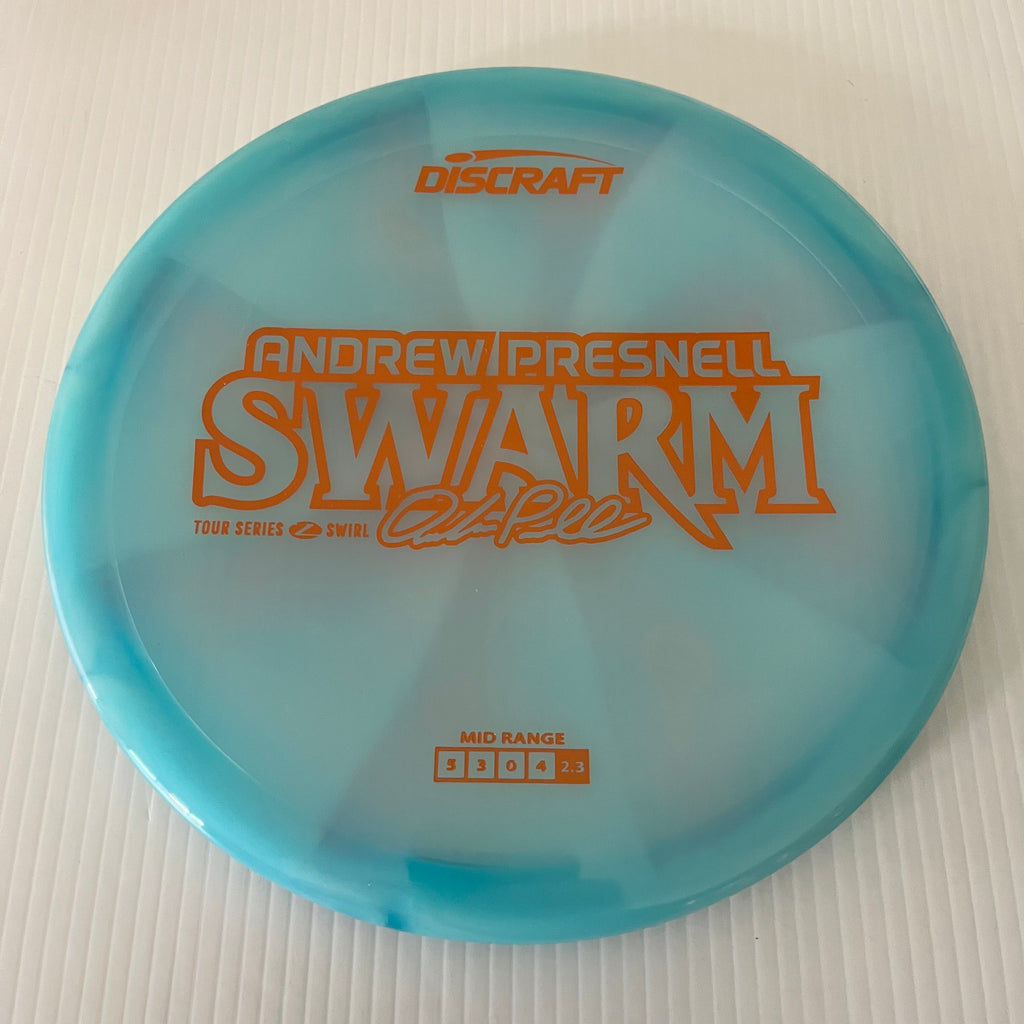 Discraft 2025 Andrew Presnell Tour Series Z Swirl Blend Swarm 5/3/0/4