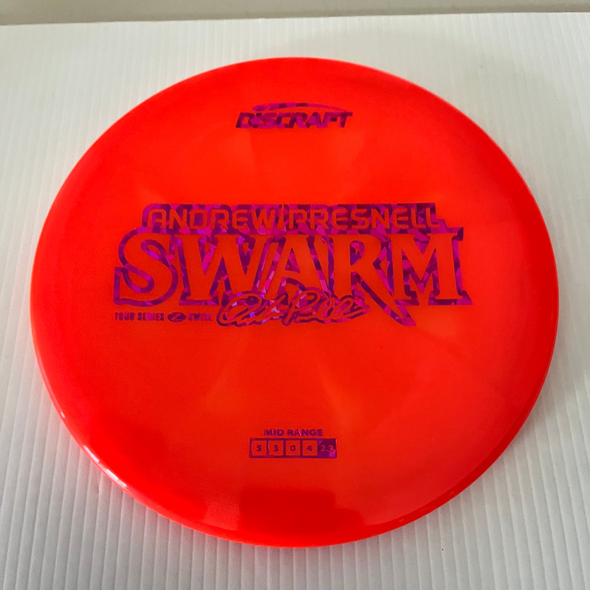Discraft 2025 Andrew Presnell Tour Series Z Swirl Blend Swarm 5/3/0/4