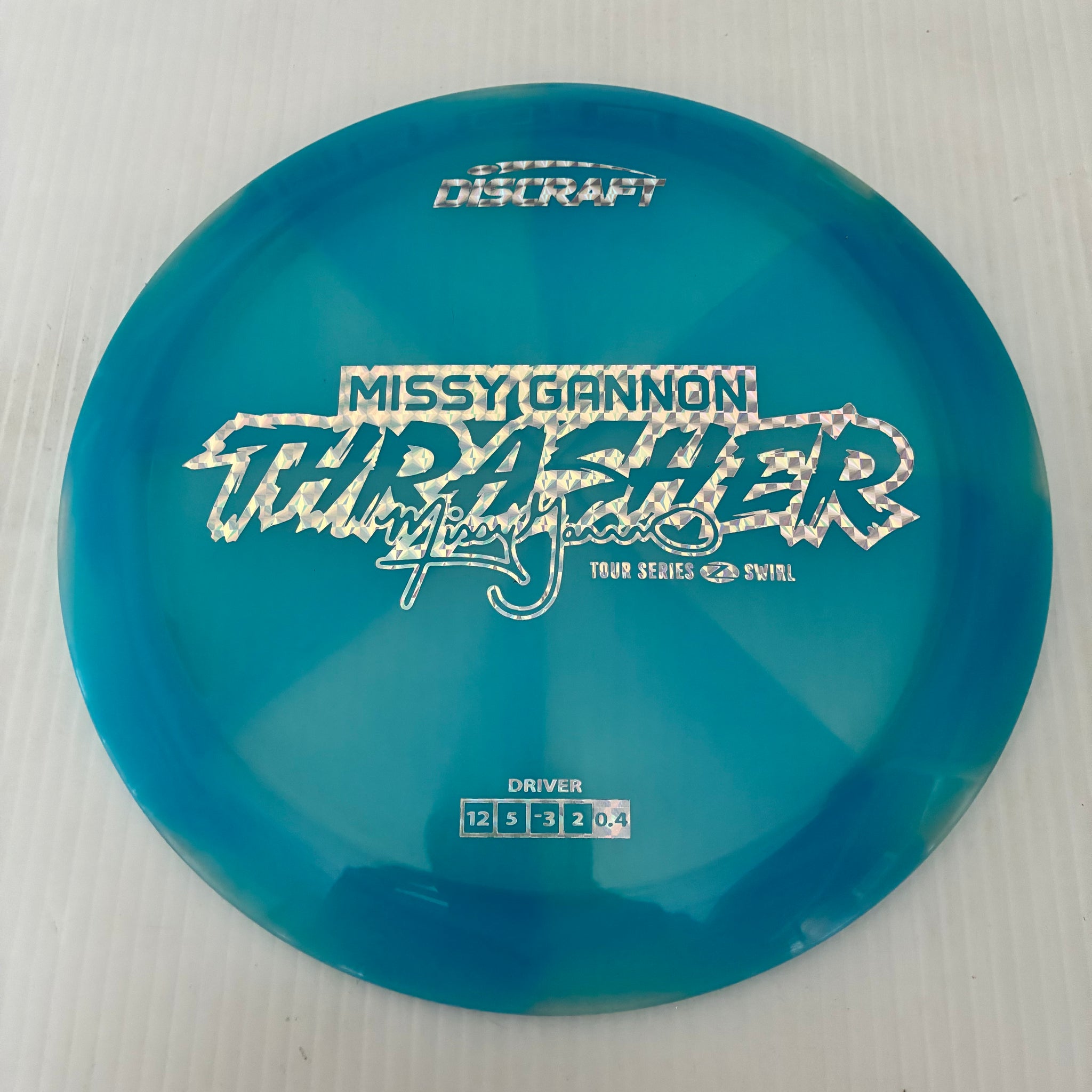 Discraft 2025 Missy Gannon Tour Series Z Swirl Blend Thrasher 12/5/-3/2