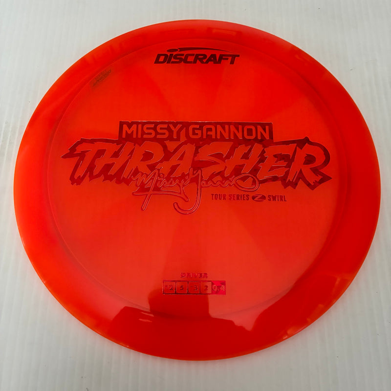 Discraft 2025 Missy Gannon Tour Series Z Swirl Blend Thrasher 12/5/-3/2
