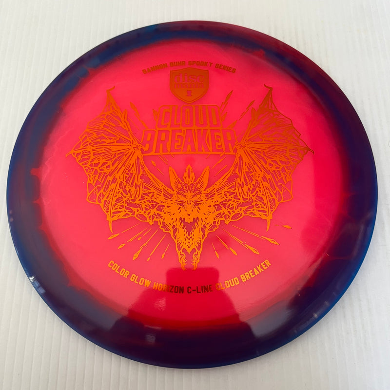 Discmania Gannon Buhr Halloween Spooky Series Color Glow Horizon C-Line Cloud Breaker 12/5/-1/3