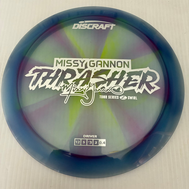 Discraft 2025 Missy Gannon Tour Series Z Swirl Blend Thrasher 12/5/-3/2