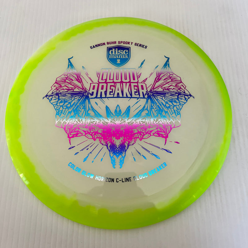 Discmania Gannon Buhr Halloween Spooky Series Color Glow Horizon C-Line Cloud Breaker 12/5/-1/3