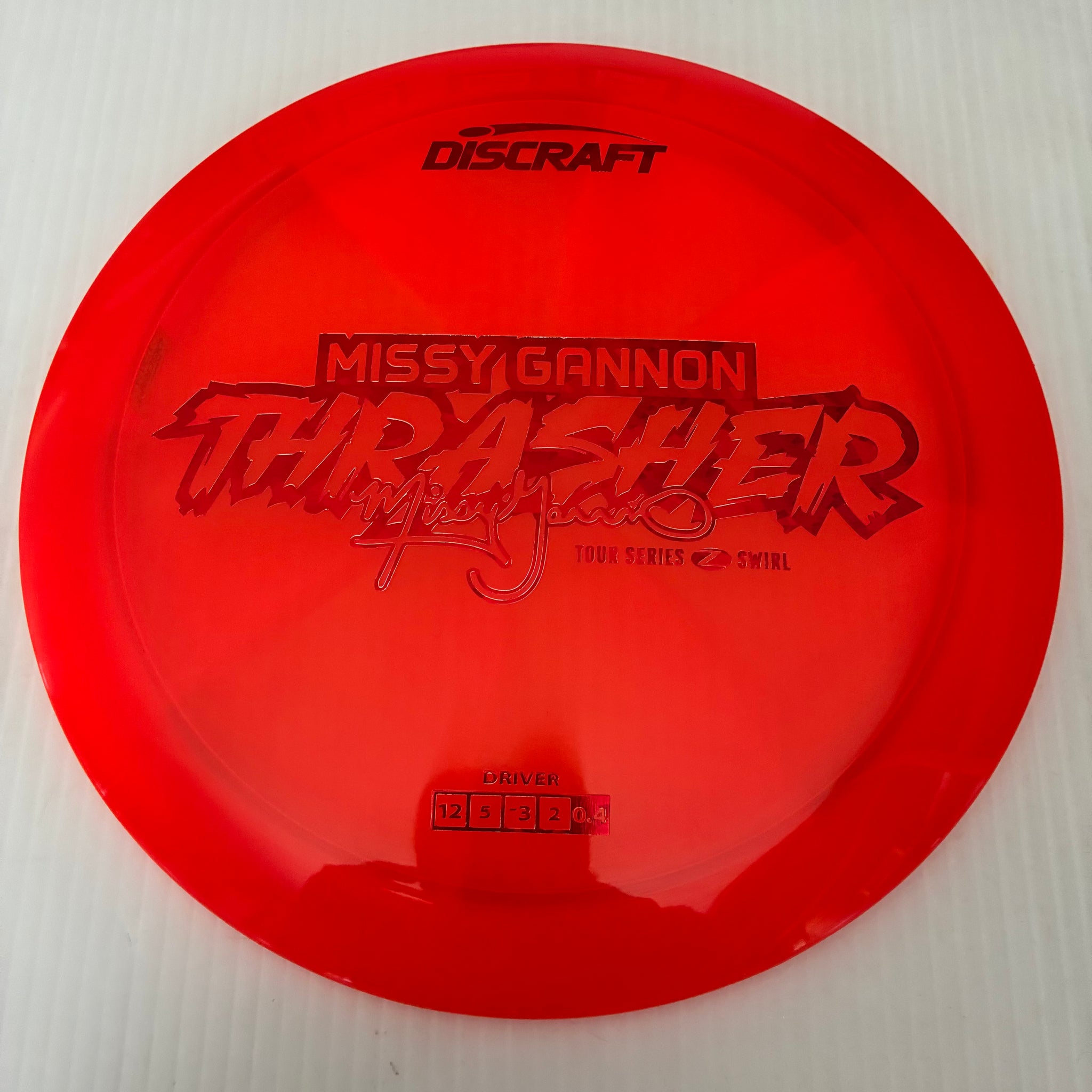 Discraft 2025 Missy Gannon Tour Series Z Swirl Blend Thrasher 12/5/-3/2