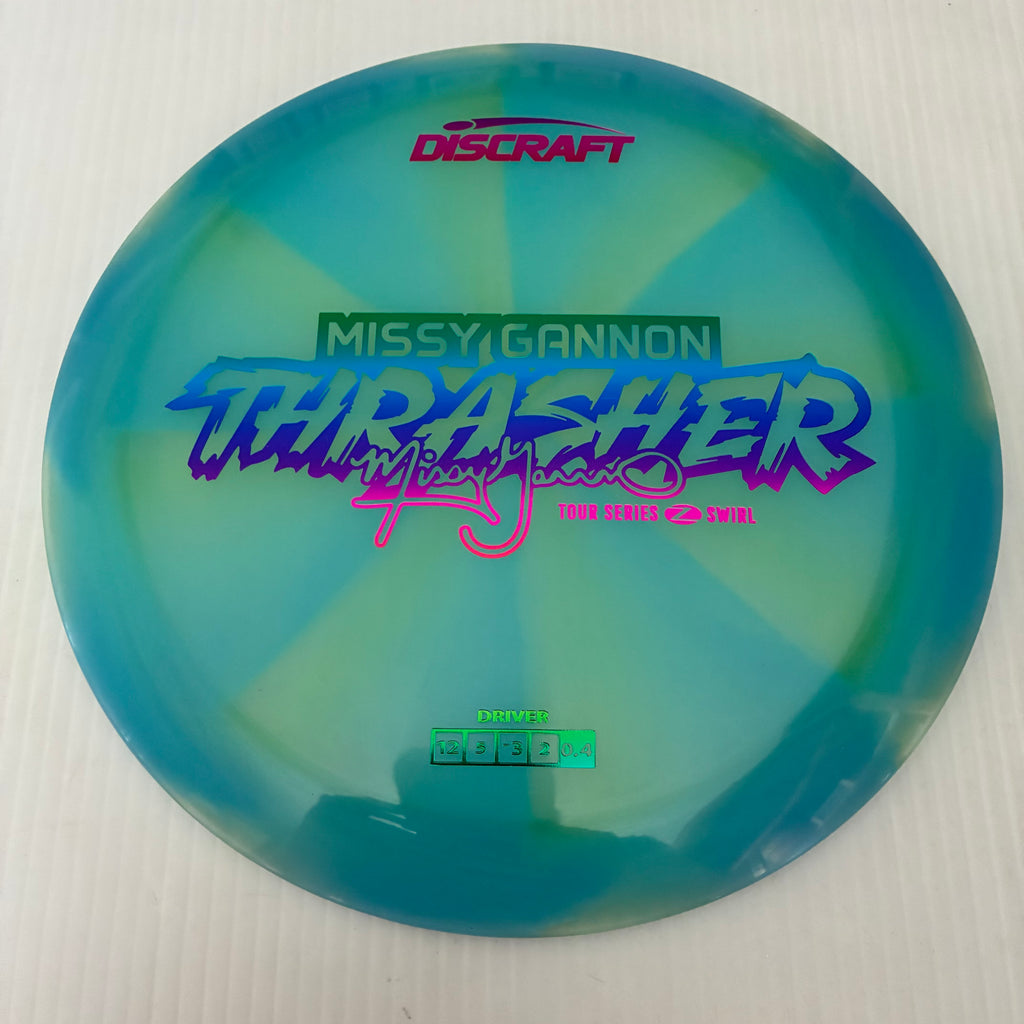 Discraft 2025 Missy Gannon Tour Series Z Swirl Blend Thrasher 12/5/-3/2