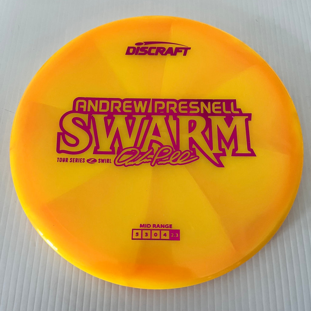 Discraft 2025 Andrew Presnell Tour Series Z Swirl Blend Swarm 5/3/0/4