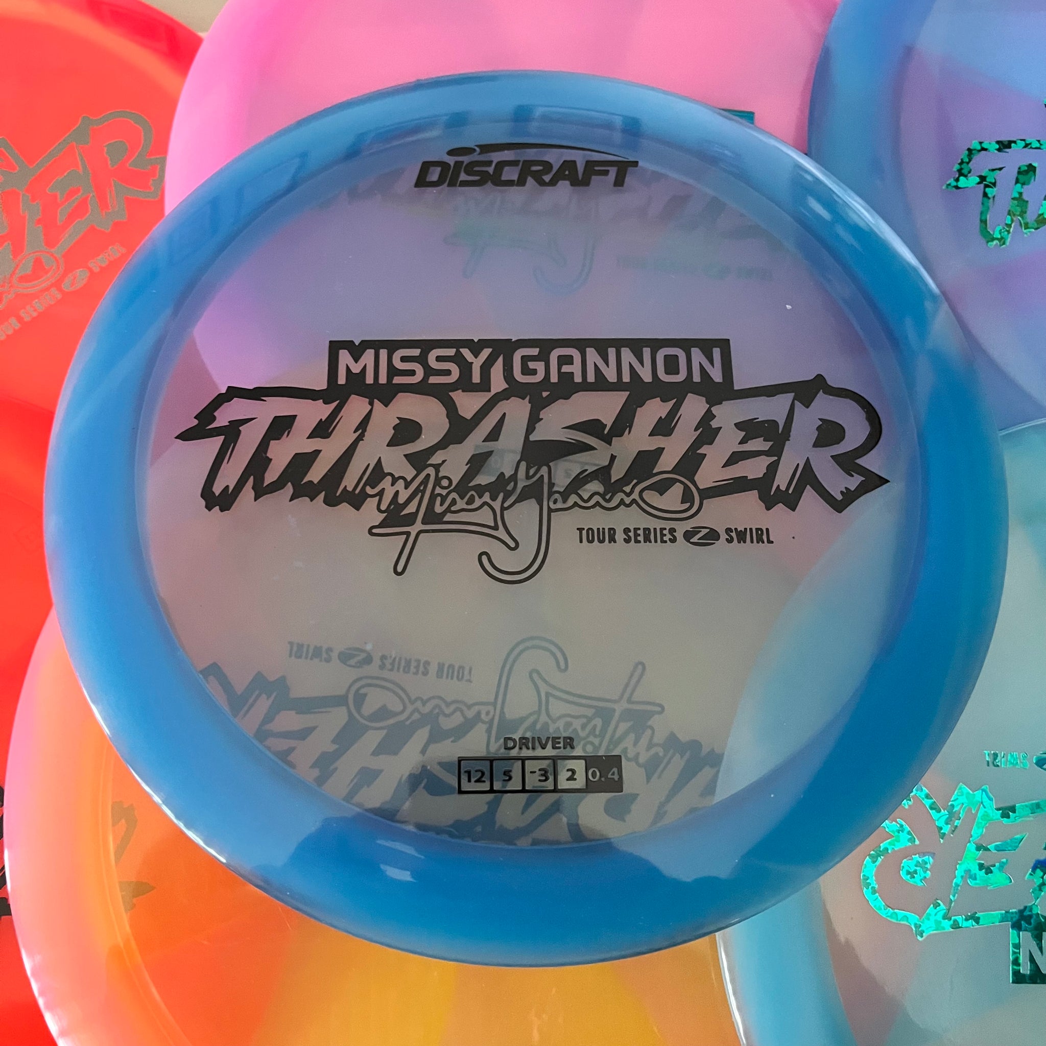 Discraft 2025 Missy Gannon Tour Series Z Swirl Blend Thrasher 12/5/-3/2