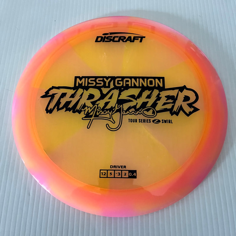Discraft 2025 Missy Gannon Tour Series Z Swirl Blend Thrasher 12/5/-3/2