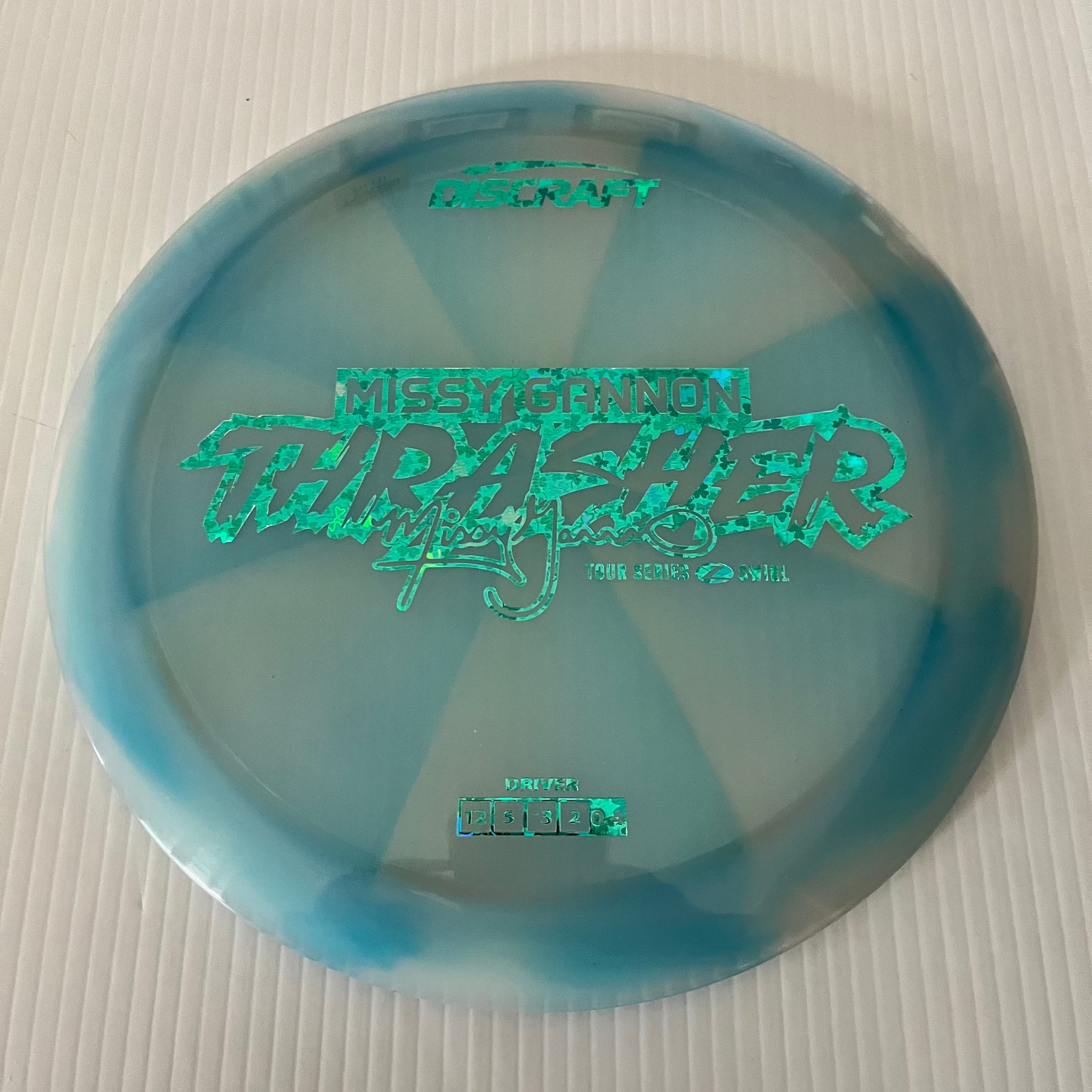 Discraft 2025 Missy Gannon Tour Series Z Swirl Blend Thrasher 12/5/-3/2