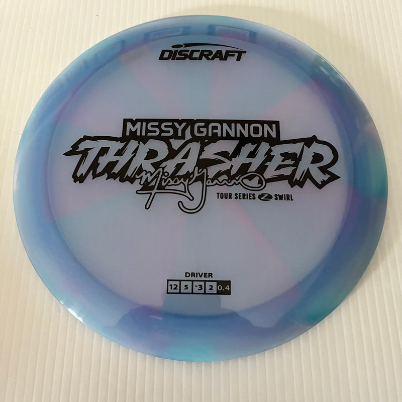 Discraft 2025 Missy Gannon Tour Series Z Swirl Blend Thrasher 12/5/-3/2