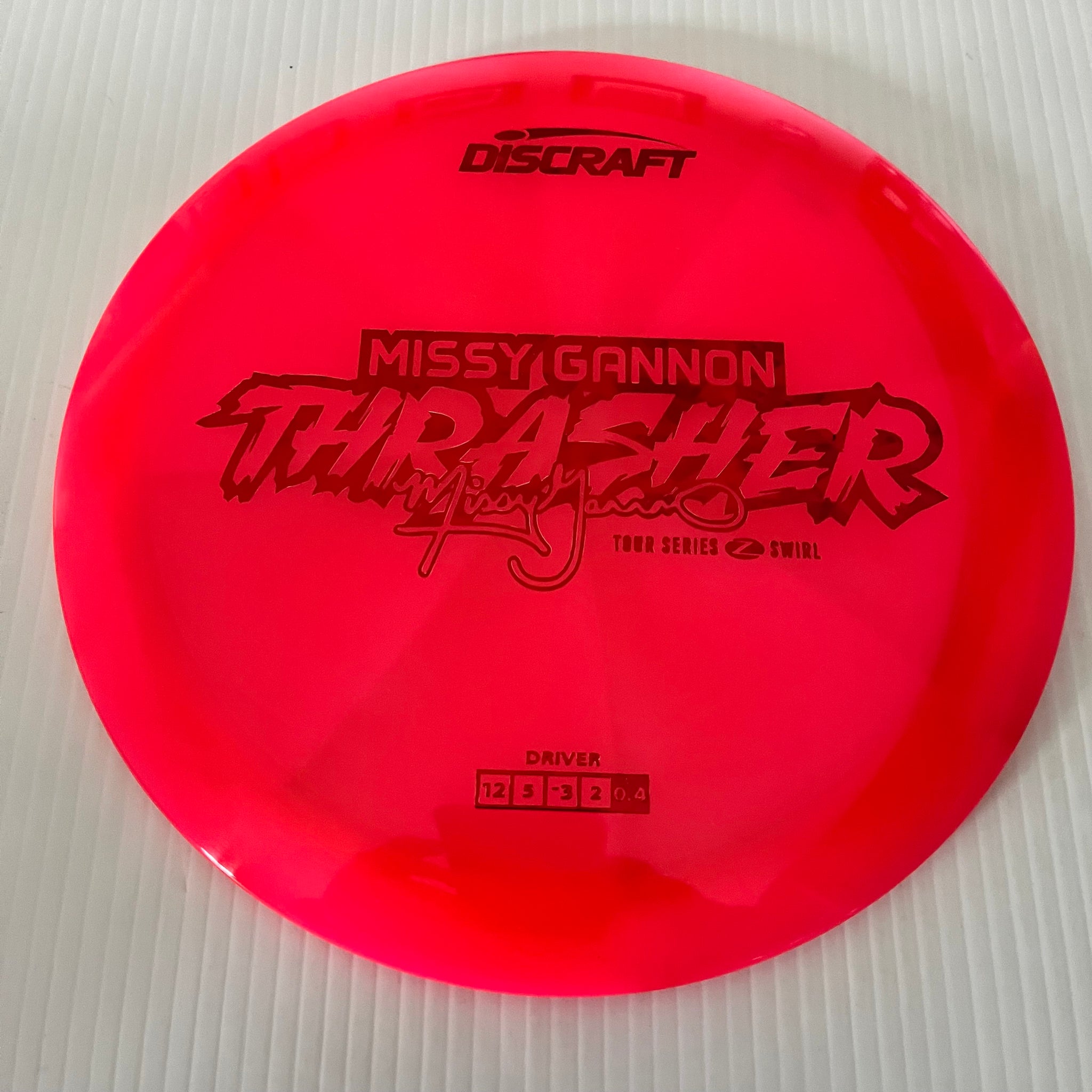Discraft 2025 Missy Gannon Tour Series Z Swirl Blend Thrasher 12/5/-3/2