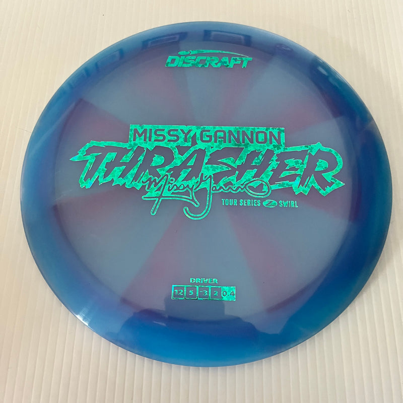 Discraft 2025 Missy Gannon Tour Series Z Swirl Blend Thrasher 12/5/-3/2