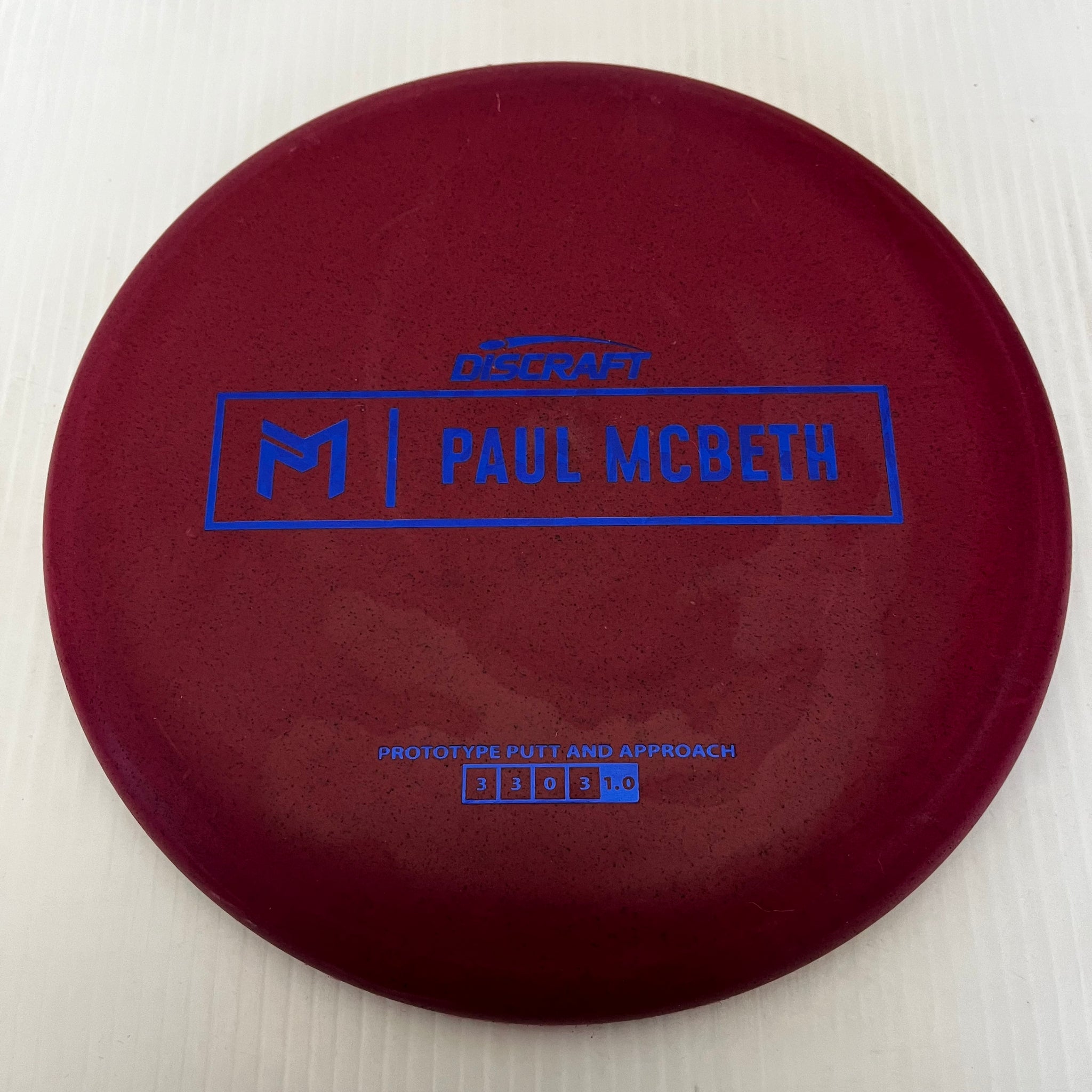 Discraft Paul McBeth Prototype Rubber Blend Kratos 3/3/0/3 (2)