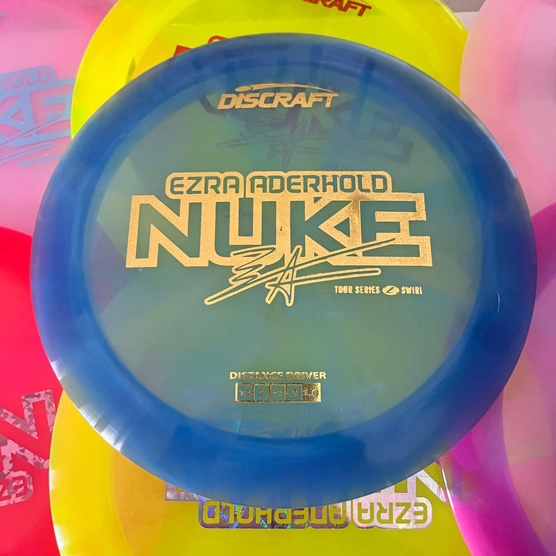 Discraft 2025 Ezra Aderhold Tour Series Z Swirl Blend Nuke 13/5/-1/3